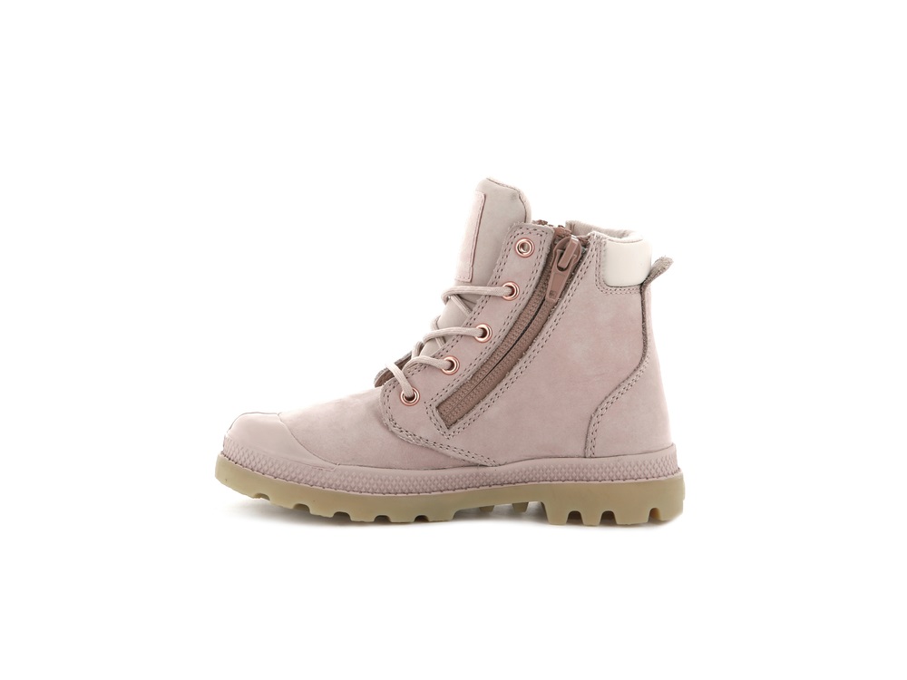 Botas Palladium PAMPA HI CUFF WATERPROOF Niños Rosas | Costa Rica-59014